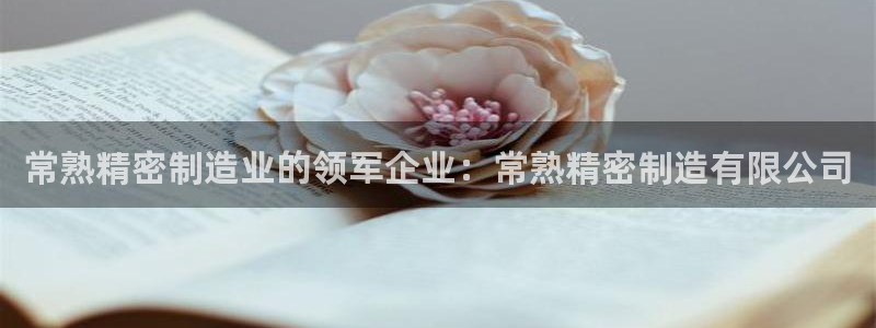 彩神vii官网大赢家：常熟精密制造业的领军企业：常熟精密制造有限公司