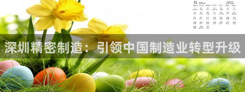 彩神团队是真的吗：深圳精密制造：引领中国制造业转型升级