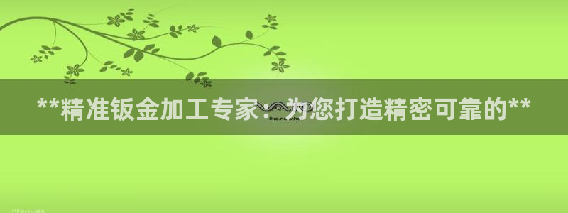 彩神v8iii：**精准钣金加工专家：为您打造精密可靠的**