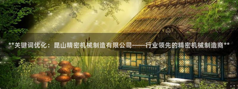 彩神V购彩大厅：**关键词优化：昆山精密机械制造有限公司——行业领先的精密机械制造商**