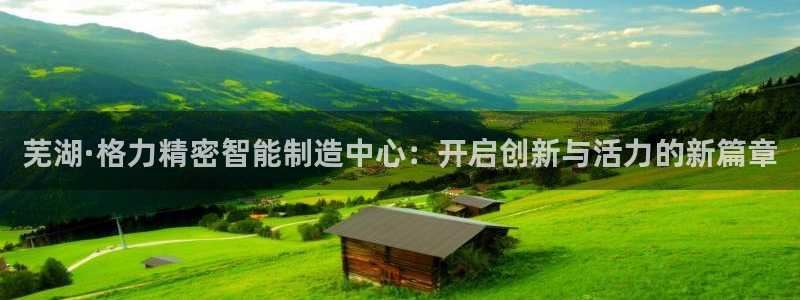 彩神8购彩-购彩大厅：芜湖·格力精密智能制造中心：开启创新与活力的新篇章