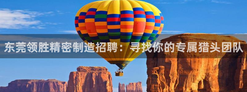 彩神v平台：东莞领胜精密制造招聘：寻找你的专属猎头团队