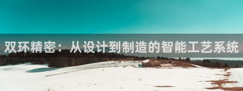 彩神VI首页：双环精密：从设计到制造的智能工艺系统
