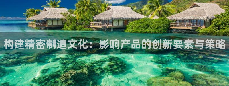 彩神vⅲ下载安装：构建精密制造文化：影响产品的创新要素与策略